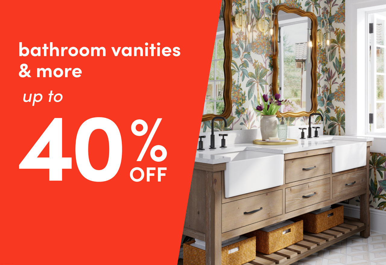 bathroom vanities & more on clearout