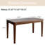 Bureau d'écriture Mid Century Modern