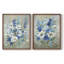 Impression encadrée Blue Garden I-Premium - prête à être accrochée - aucun clou requis - aucun clou requis-1294241185-1294241199