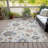 Machine Washable Indoor/Outdoor Segin ACN1218 Rug-109530074