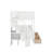 Twin Over Full Bunk Bed With Shelfs, Storage Staircase And Drawers-113697736