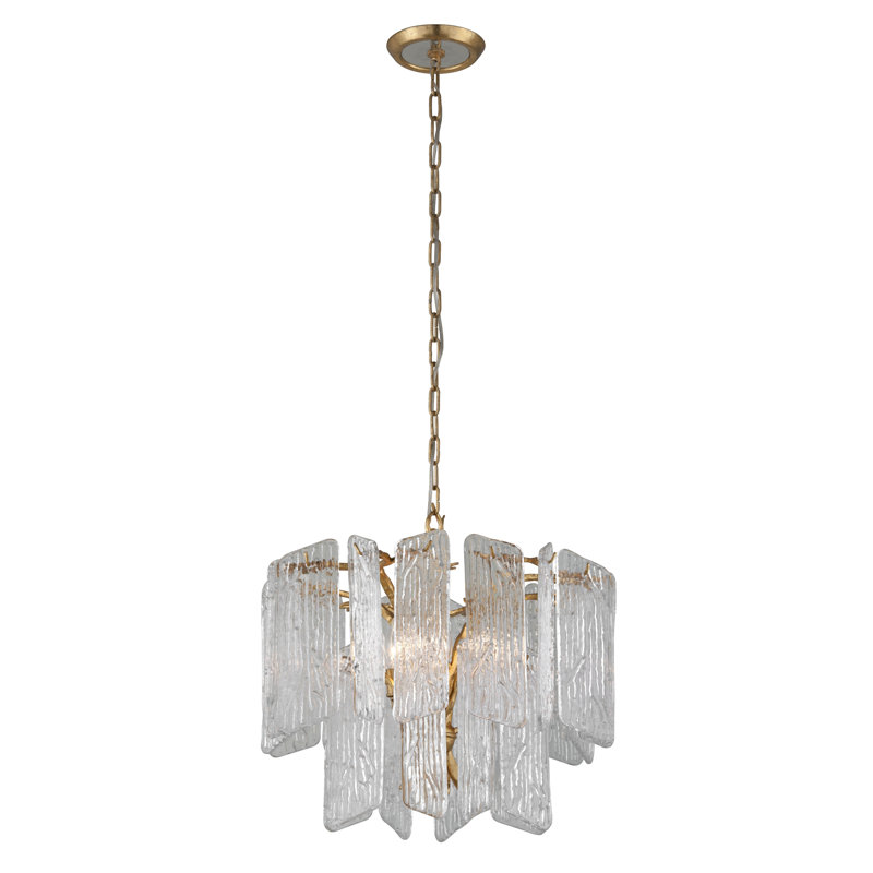 Piemonte 4-Light Unique / Statement Tiered Chandelier