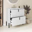 Meuble-lavabo 30 po avec lavabo en céramique-701884081