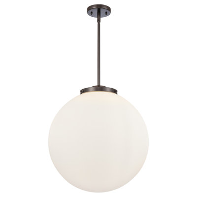 Luminaire suspendu sphère 3 lumières DEL Beacon