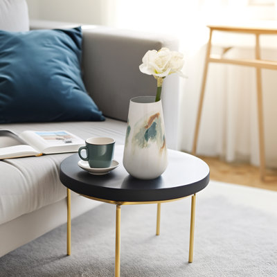 Table Vase for Contemporary Display on Shelves and Consoles - Sculptural Modern Home Decor