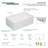 Arcticstone Single Bowl 33" L x 18" W Farmhouse Kitchen Sink