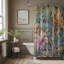 Rideau de douche 1 pièce Elegant Nouveau-100722573
