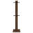 Rawlins Walnut Engineered Wood Coat Rack