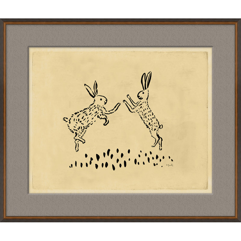 Bunny High Five Giclee Print by Yuki Osada