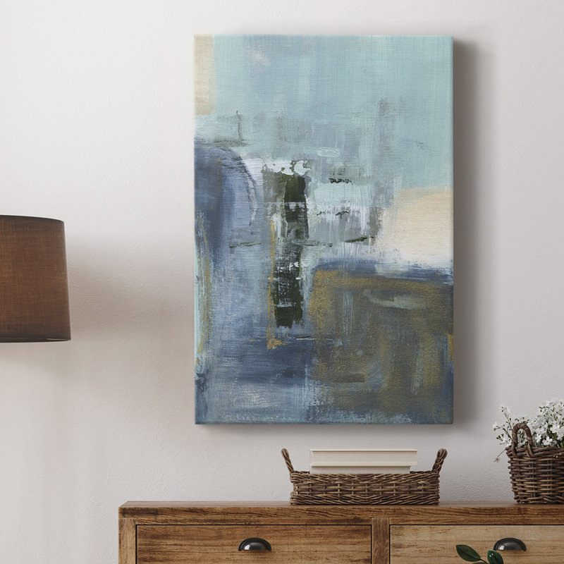 Étang de sable été I - galerie sur mesure, H 12 po x l 8 po