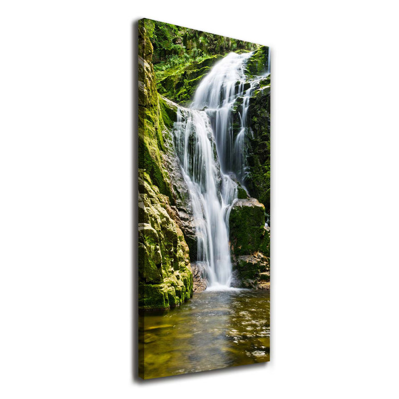 Waterfall - Wrapped Canvas Print
