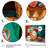 Multicolor laundry basket  II - Laundry Wall Art-2087787946-2087787945