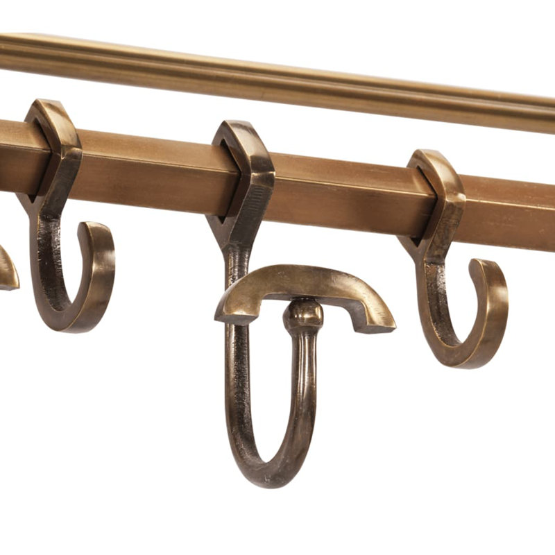 Aluminium Wall Mounted Coat Rack