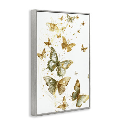 «Stupell Industries Butterfly Trail» avec giclées par LSR Design Studio
