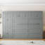 Lit escamotable mural avec armoires Murphy