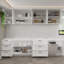 Table de buffet de 120 po de style buffet pour garde-manger (sans plateau)