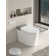 Smart Bidet Toilet with Auto-Open Heated Seat & LED Display - Tankless Design, Aromatherapy System, Warm Water/Dry, Foot Sensor & Off-Seat Flush (Remote Control, CE Certified)