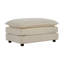 Chaise d'appoint moderne avec repose-pieds