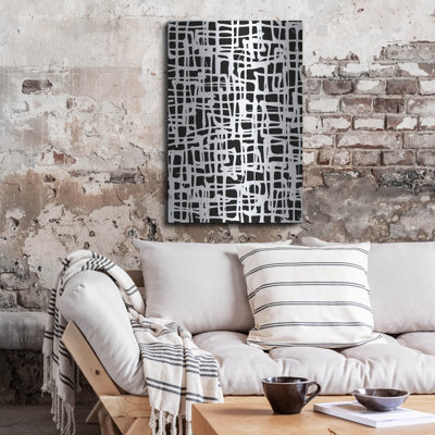 Art mural luxueux en métal «Streets and Alleys» par Wild Apple, 24 po x 36 po
