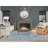 Sybile One-of-a-Kind 8'2" X 9'10" New Age Wool Area Rug Blue