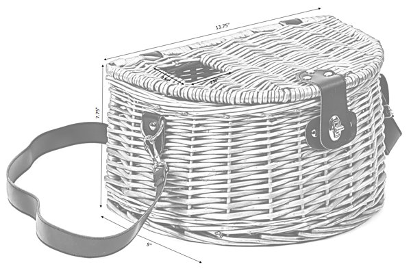 Arlmont & Co. Wicker General Basket