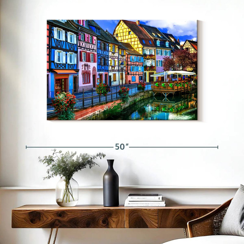 Lilie French Village, H 26 po x l 39 po