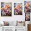 Multicolore brillant oiseaux de paradis I sur toile-262473756-262473755