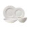 Villeroy & Boch Manufacture 4-Piece Place Setting, Plates & Bowls, Premium Porcelain