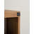 74.4" Natural Brown Solid Wood TV Stand, Herringbone Patchwork Drawers, 2 Open Cubbies & Side Shelves with Cable Management