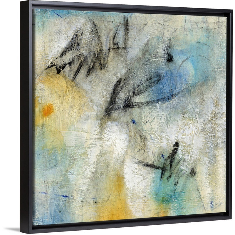 «Wavel Longueur I» par Tim O'Toole - reproduction d'art, H 18 po x l 18 po x P 1,75 po, Toile avec cadre noir