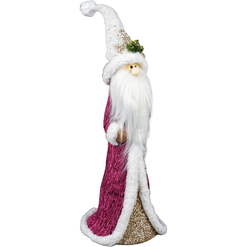 No Holiday Shaped Ornament, 15 cm x 20cm x 9cm, Pink