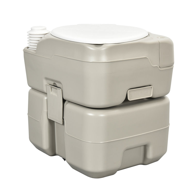 Balconera 2,65 Gal Camping Porta Pot avec bol Diagonal Enlargerd