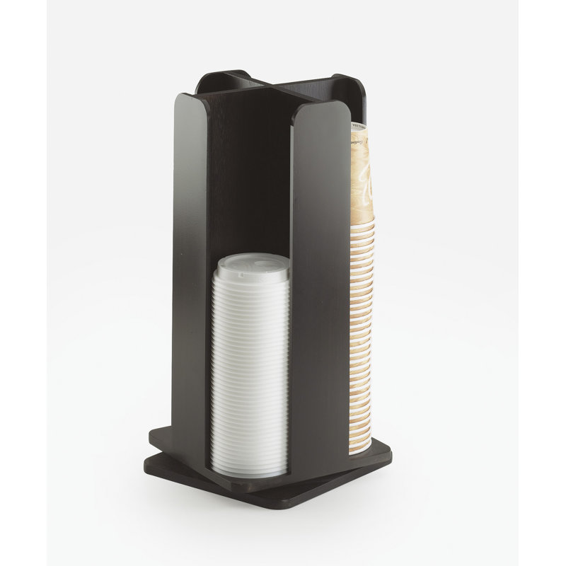Organisateur de tasses / couvercles rotatifs, Minuit