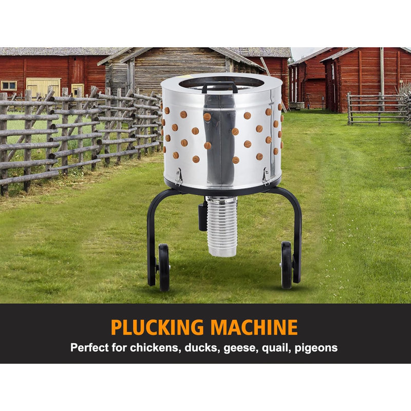 Stainless Steel Electric Meat Basting Brush Chicken Plucker Machine