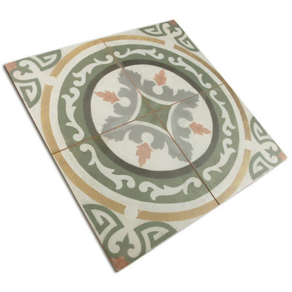 Kings Barna 17-5/8 In. X 17-5/8 In. Ceramic Floor And Wall Tile