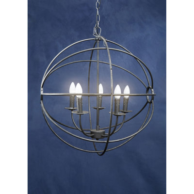 5 - Light Brown Sphere Pendant