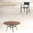 8 - Person Round Outdoor Dining Set With Metal Armrest Chairs-266349949