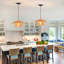 Noirmoutier 1 - Light Farmhouse Boho Rattan Pendant Light