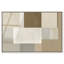 «Grid of Neutrals», reproduction d'art sur toile encadrée par Art Remedy, cadre blond, 30 x 20-2081455367-2081455370