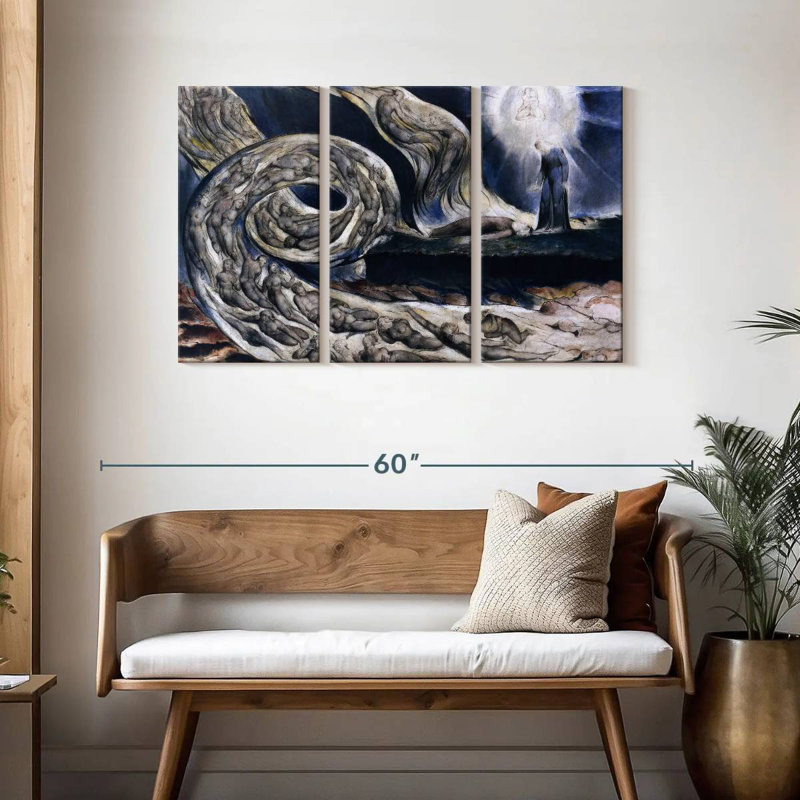 Le tourbillon d'amoureux, H 28 po x l 45 po