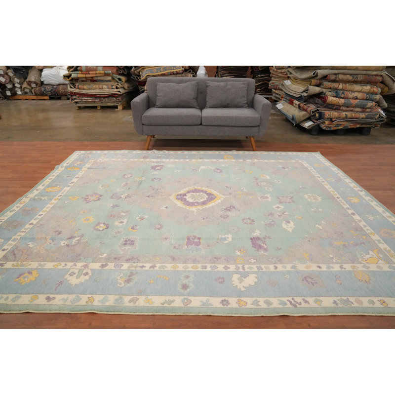 Vegetable Dye Oushak Oriental Area Rug 8x10