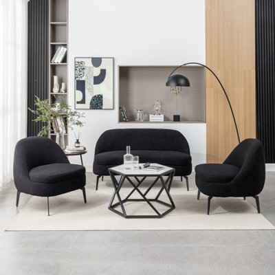 Raymond 3 - Piece Living Room Set
