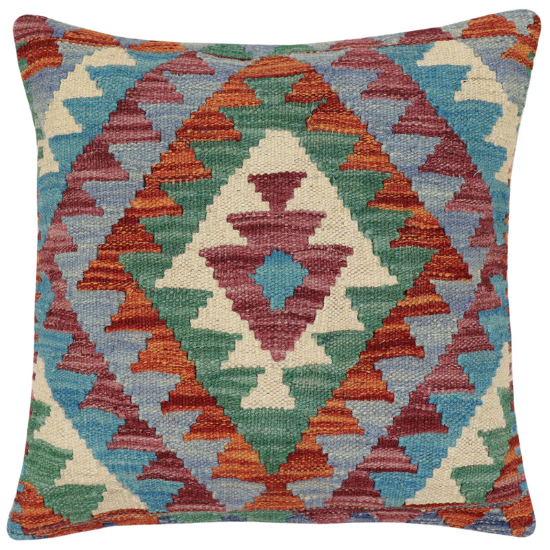 Housse et insert de coussin carré 100% laine
