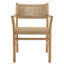 Set Of 2 Synthetic Garden Armchairs