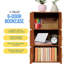 Bibliothèque à 6 tablettes et 3 tablettes de 40,8 po de hauteur avec rangement à 3 niveaux pour la maison ou le bureau-116067245