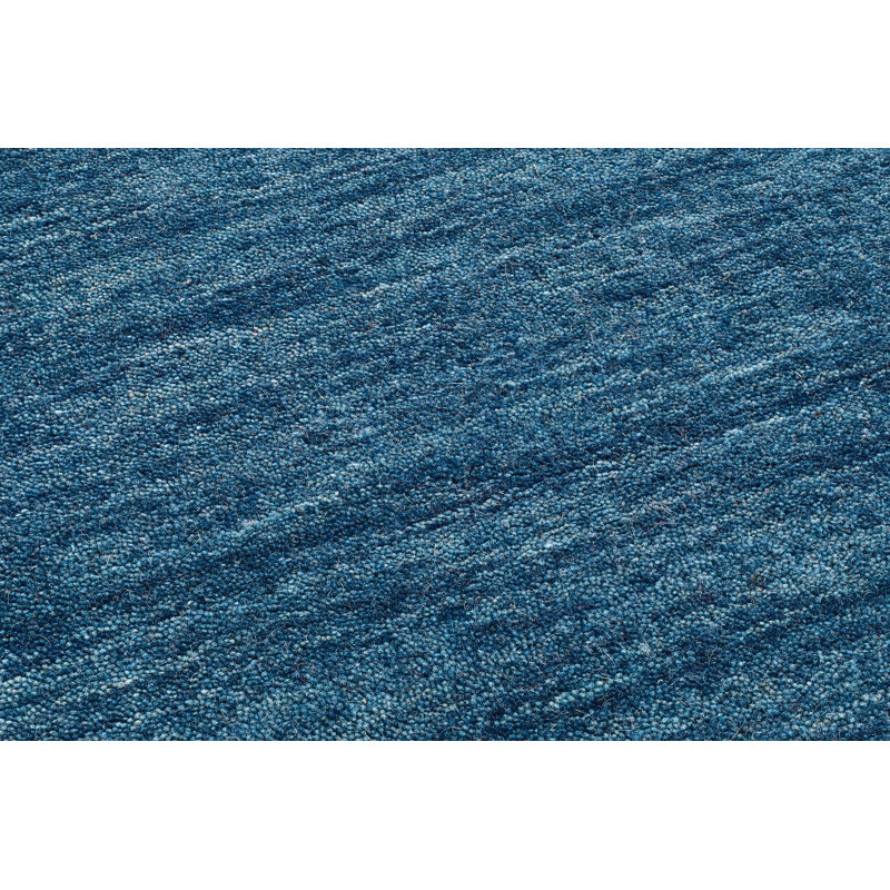 Daylynn Solid Colour Wool Hand Woven Area Rug, Rectangle 90 x 160cm