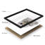 Art mural encadré, ensemble de galerie, bébé, forêt, animal, visage, portrait, nature, photographie, art moderne, bohème chic, détente / calme pour le salon, le bureau, la chambre à coucher - 11 po x 14 po x 9 blanc-116742279-116742283