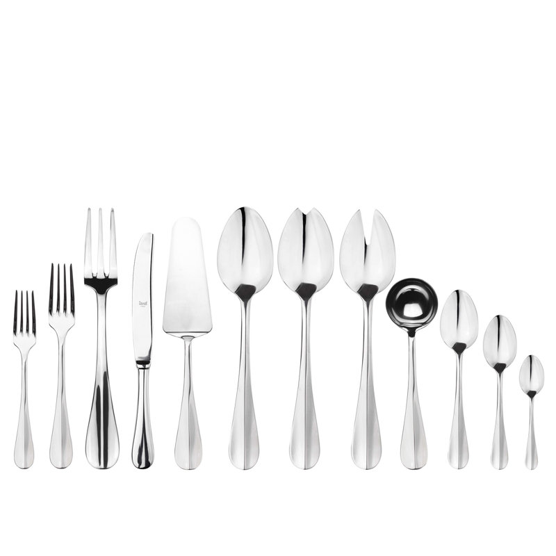 Roma Flatware Set - 67 Pieces - Stainless Steel