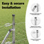 Hexagon Fence Galvanised Steel-897171597-897171613