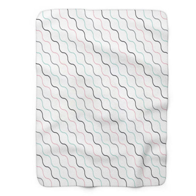 Classy Design - Couverture Sherpa 1 pièce de qualité supérieure 0114
